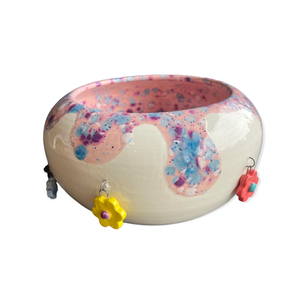 Daisy Charm Bowl