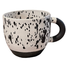 Load image into Gallery viewer, XL Black and White Sprinkled Mug
