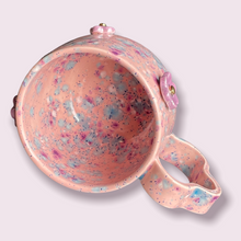 Load image into Gallery viewer, Iridescent Pink Daisy Mug
